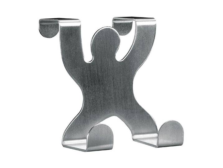 Kleine Wolke Türhaken Climber Chrom