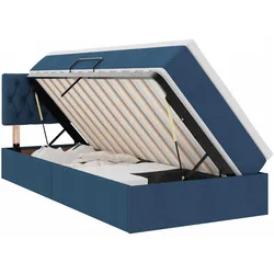 vidaXL, Bett, Edoardo Tufted design (100 x 200 cm)