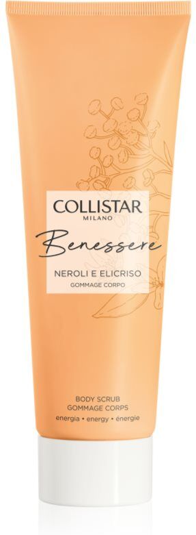 Collistar Benessere Neroli and Helichrysum body scrub 250 ml