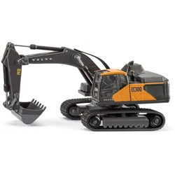siku Volvo EC300 Hydraulikbagger mit beweglichem Baggerarm, Maßstab 1:50, ab 3 Jahren