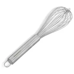 300 mm Edelstahl-Schneebesen, robust und ergonomisch, ideal für Saucen, Teige und Cremes in professionellen Gastronomieküchen - Equipementpro