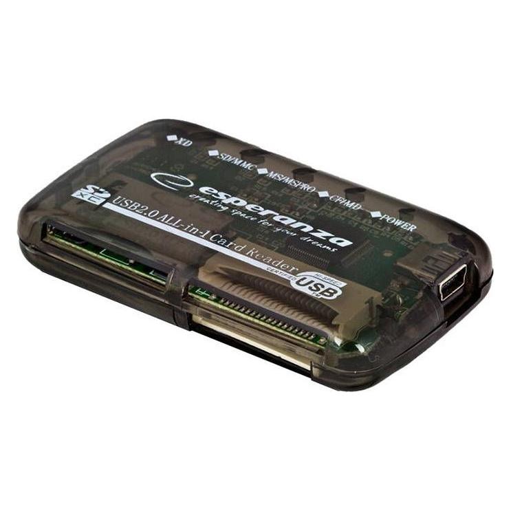 Esperanza EA117 Kartenleser USB 2.0 (USB) (EA117)