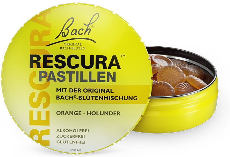 Bach Original Rescura Pastillen Orange-Holunder 2x50 g
