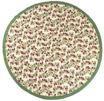 Couleur Nature Squirrel and Pinecone Tablecloth