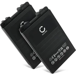 Cellonic Akku für Autec FUA10, CB71.F, UTX97 transmitter (Gerätespezifische Fernbedienung), Fernbedienung, Schwarz