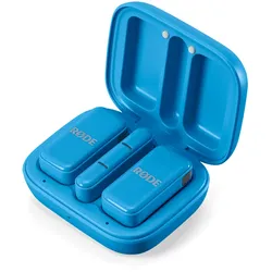 Wireless Micro blue USB-C Drahtlos Mikrofonsystem