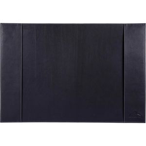 Alpenleder Schreibunterlage Tirol, schwarz, Echt Leder, Nappaleder, blanko, 68 x 45cm