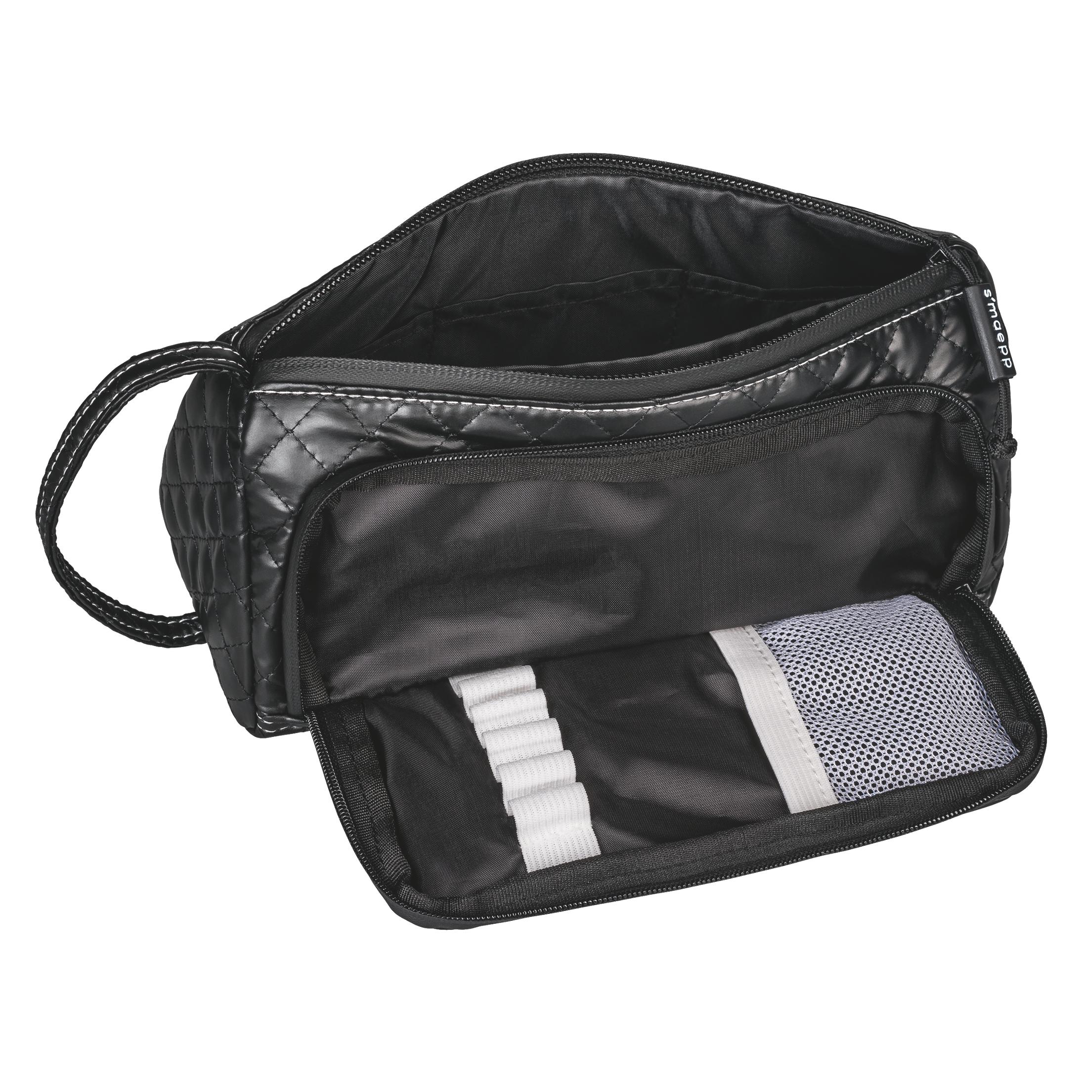 Brunnen Schlampermäppchen s'maepp L "Puffy Bag" | schwarz (1049239008)