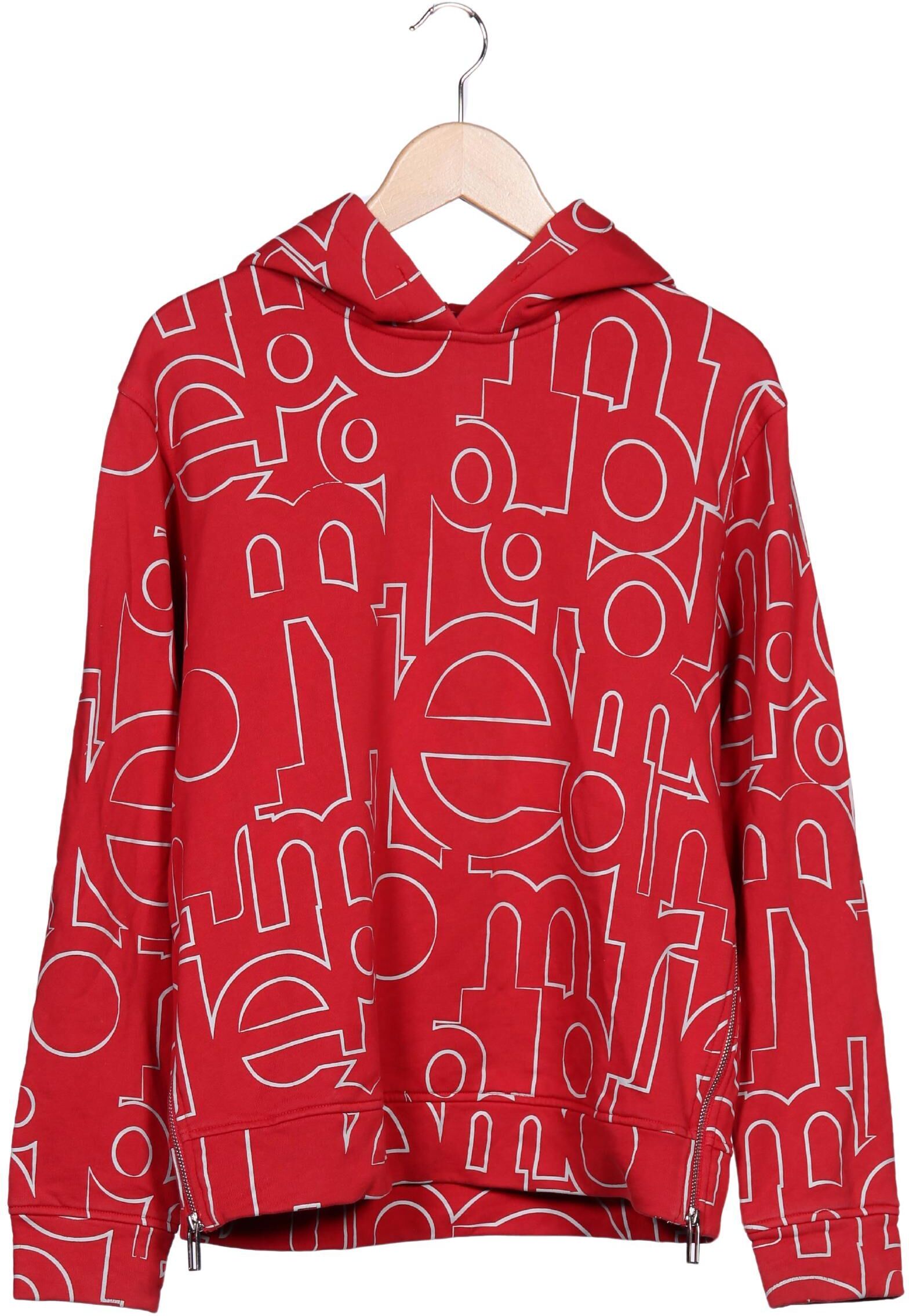 Giorgio Armani Emporio Armani Herren Kapuzenpullover, Rot, Gr. L, Baumwolle - Second Hand
