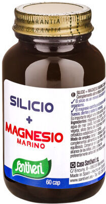 Santiveri Silicon + Marine Magnesium 60 Capsules