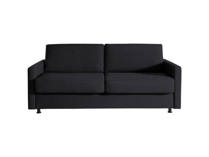 Bali Schlafsofa, Anthrazit, Metall, 207x88x101 cm, Fussart wählbar, Stoffauswahl, Armteilvarianten, Rücken echt, Wohnzimmer, Sofas & Couches, Schlafsofas