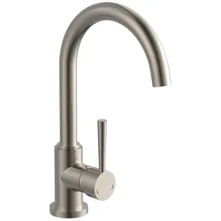Schütte  Design-Spültischarmatur  CORNWALL  Niederdruck  Edelstahloptik