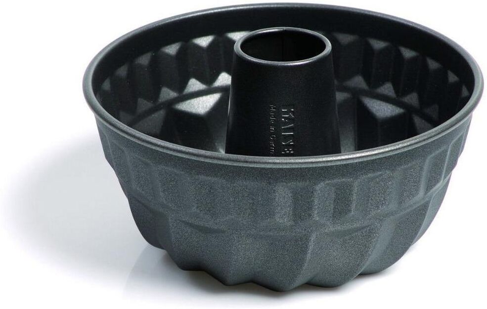 Gugelhupfform KAISER "Gugelhupf-Backform Classic", schwarz, Ø:24cm, Karbonstahl, Küchenformen, Gugelhupfform schwarz Ø 24cm