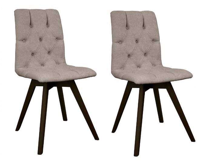 Esszimmerstuhl GOODPRODUCT Rania , braun (braun, buche wenge), B:45cm H:91cm T:55cm, Holzwerkstoff, Massivholz, Stühle, Esszimmerstuhl, mit Massivholzbeinen
