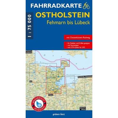 Fahrradkarte Ostholstein, Fehmarn bis Lübeck, Sonstige von , Grünes Herz, 978-3-86636-279-6