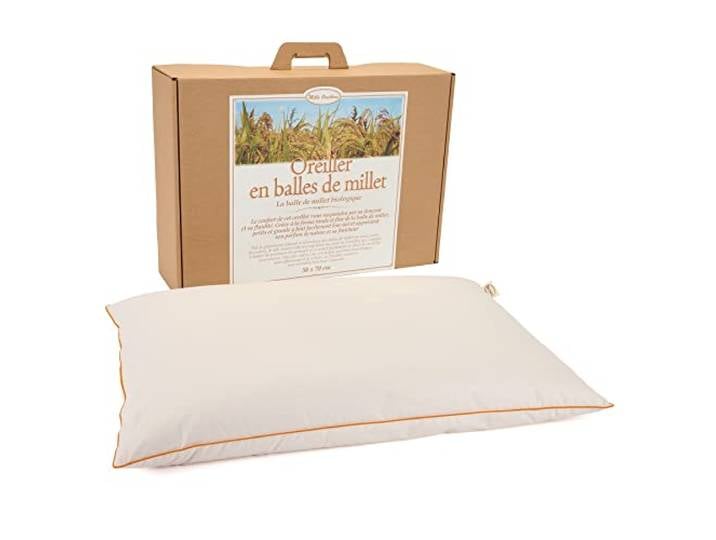 MILLE OREILLERS - Oreiller en balles de Millet 50 x 70 cm