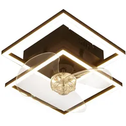 DECKENVENTILATOR Mit Beleuchtung Relven 34/34/15 cm