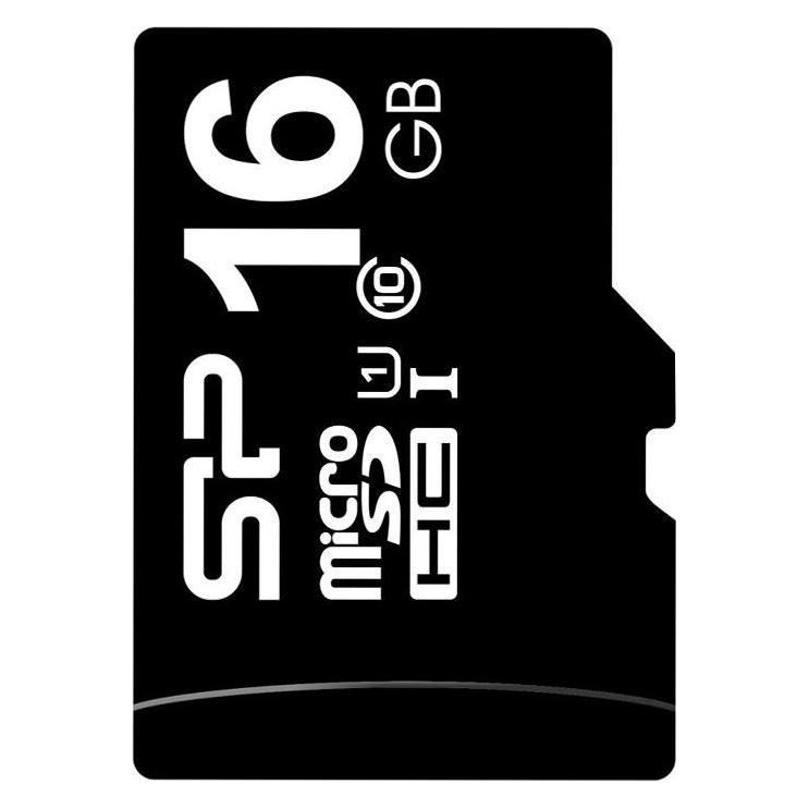 Silicon Power microSDHC /s, UHS-I (16 GB, microSDHC, U1, UHS-I) (SP016GBSTH010V10SP)