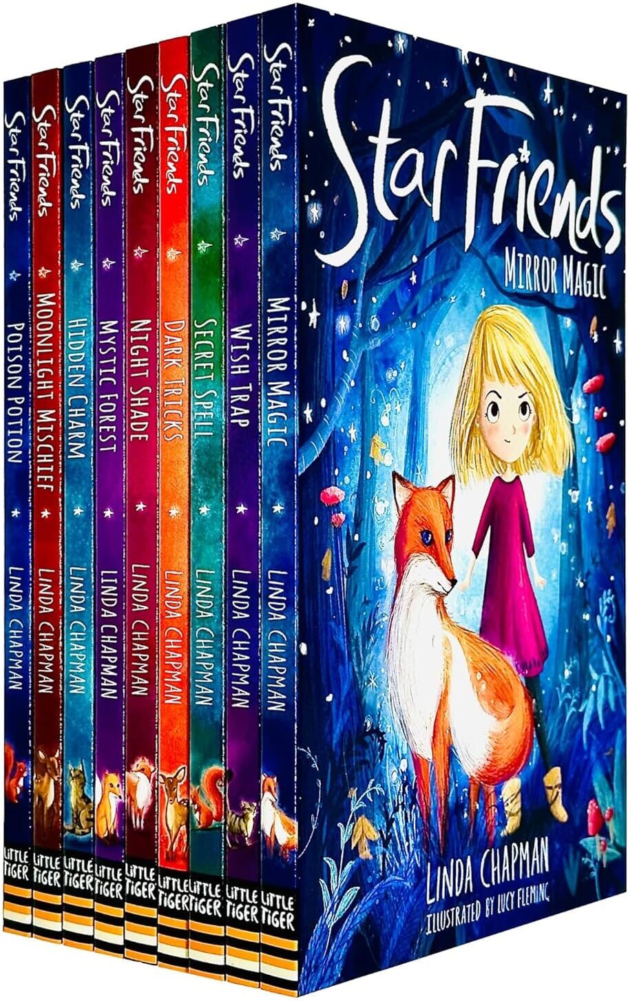 Star Friends Series by Linda Chapman 9 Books Collection Set - Age 7-10 - Paperback Little Tiger Press Group