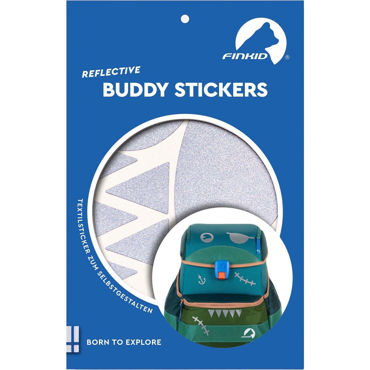 Finkid Reflective Buddy Stickers boffu (804000) onesize 8000216-804000-onesize