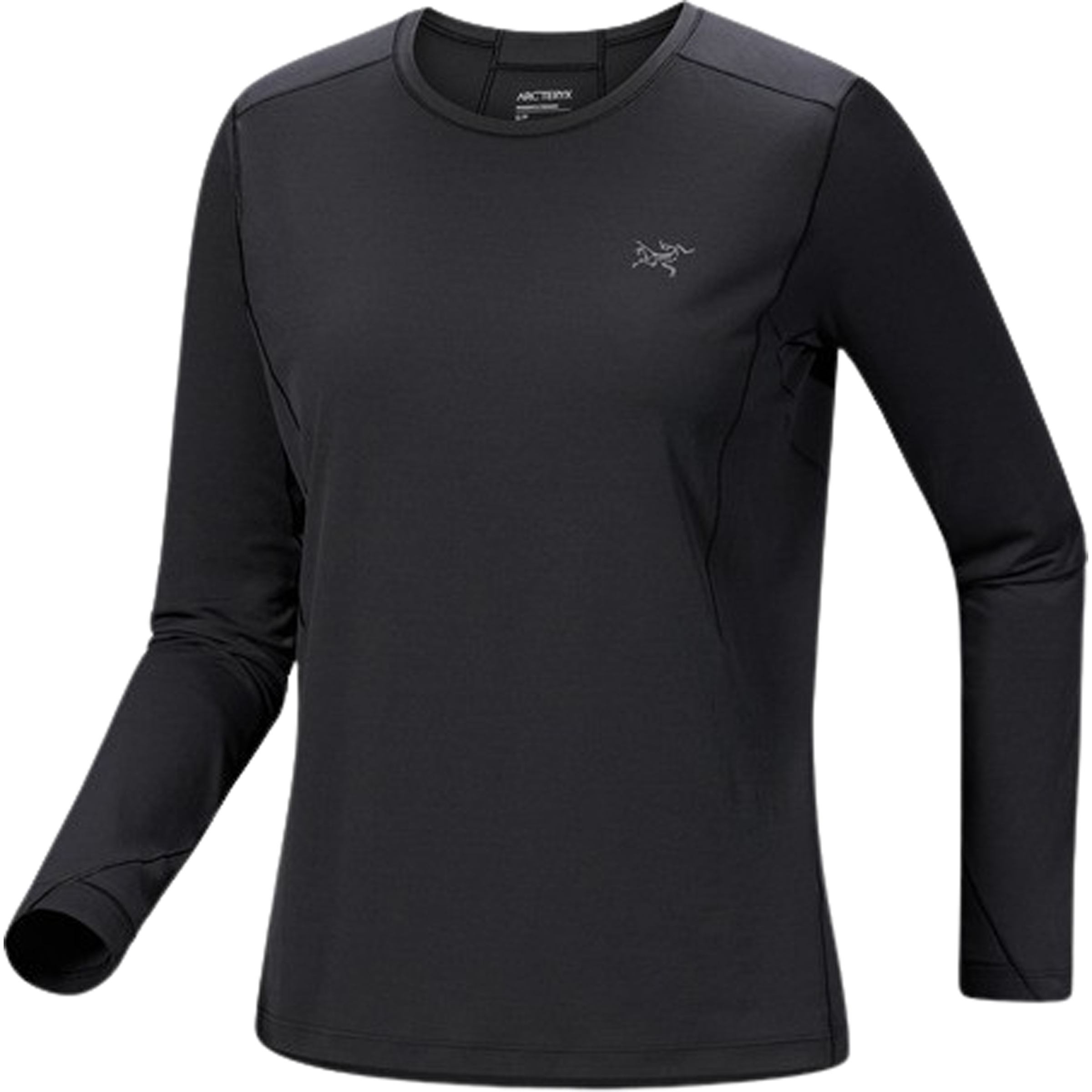 Arc'teryx Sunna Crew Damen Longsleeves schwarz Größe L Trekking Schnell trocknend