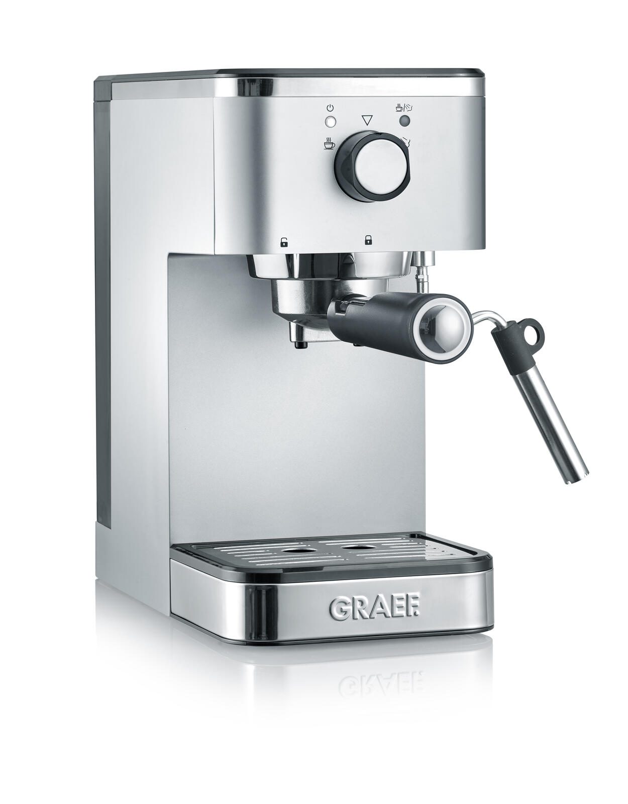 GRAEF Siebträger-Espressomaschine Salita ES 400, silber ES400EU
