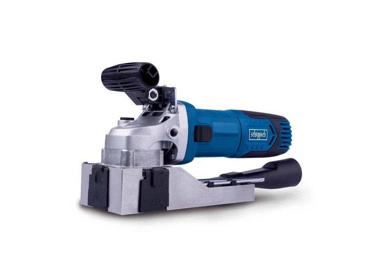 Scheppach Fraiseuse à peinture LFR720 - 720W Réglage en continu de la profondeur de fraisage 0-0\,3mm Surface Softgrip 4 lames réversibles incluses