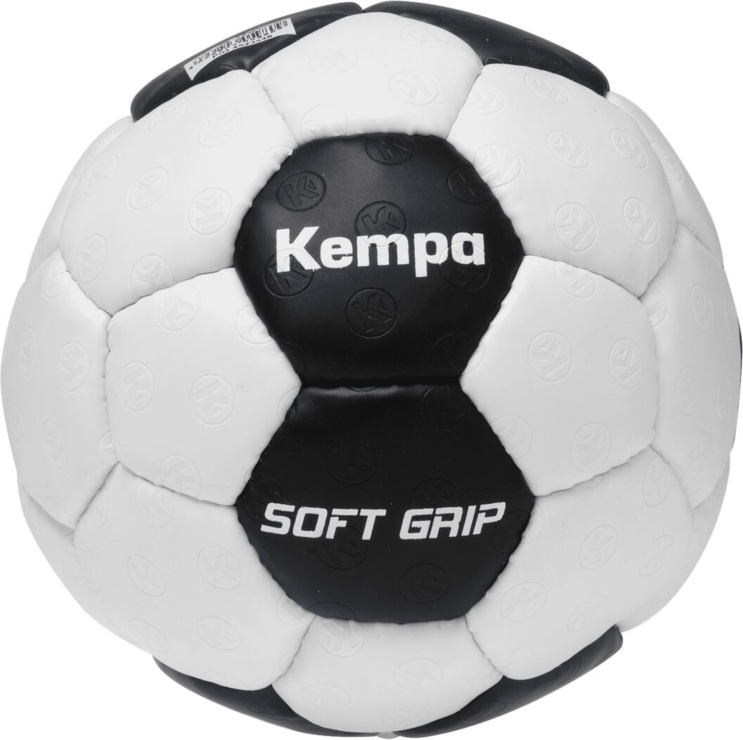Handball KEMPA "Handball Soft Grip Kids" Gr. A, gelb (fluo gelb, schwarz), Bälle, Kinder, NOSIZE, Handball