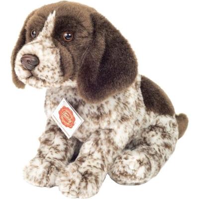 Teddy Hermann 91968 - Deutsch Drahthaar Welpe, 30 cm, Hund, Plüschtier