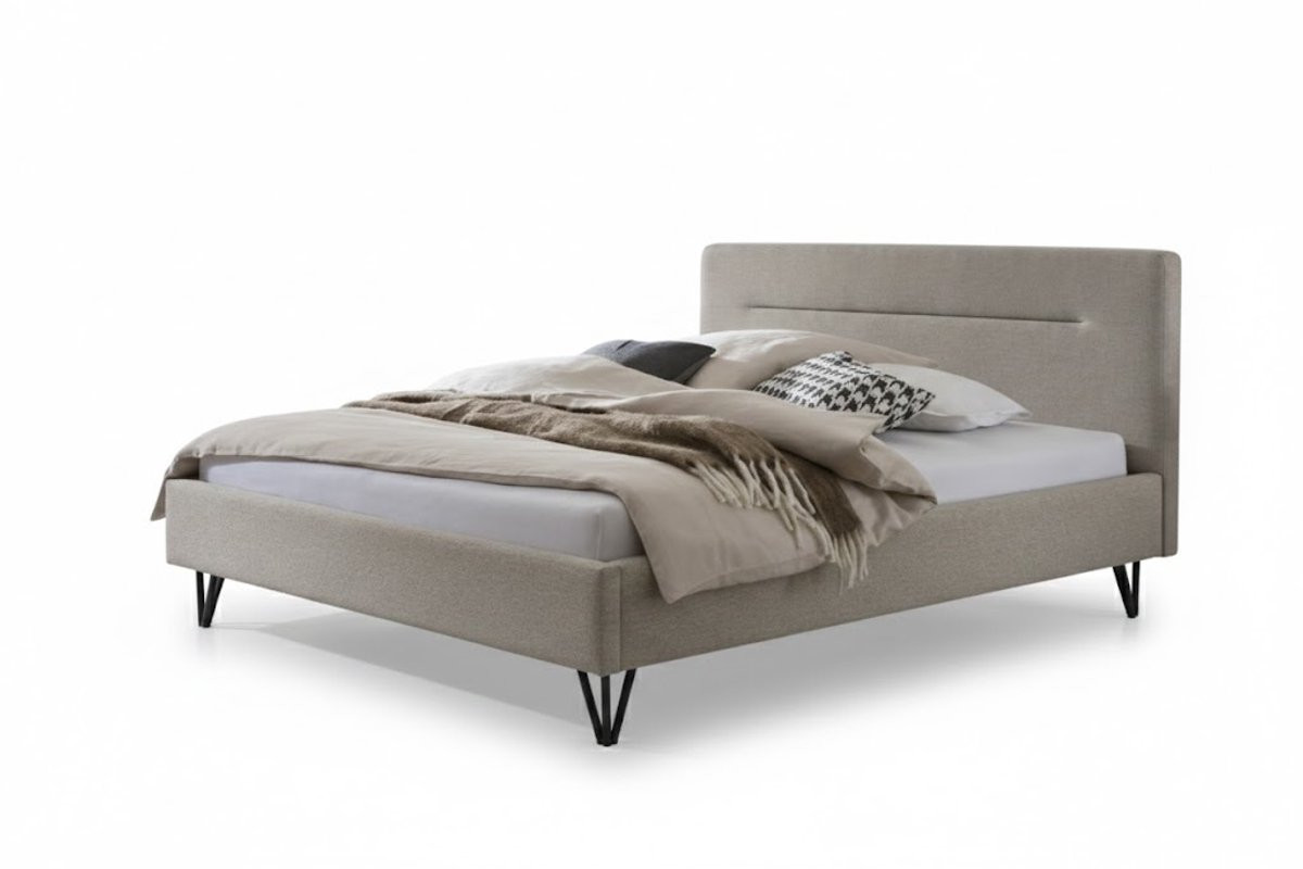 Bed Box Wonen Gestoffeerd Bed Genua 180x200 cm