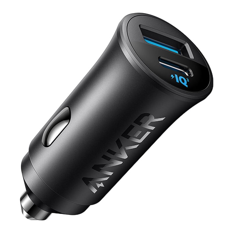 Anker autolader 30 W met 2 poorten