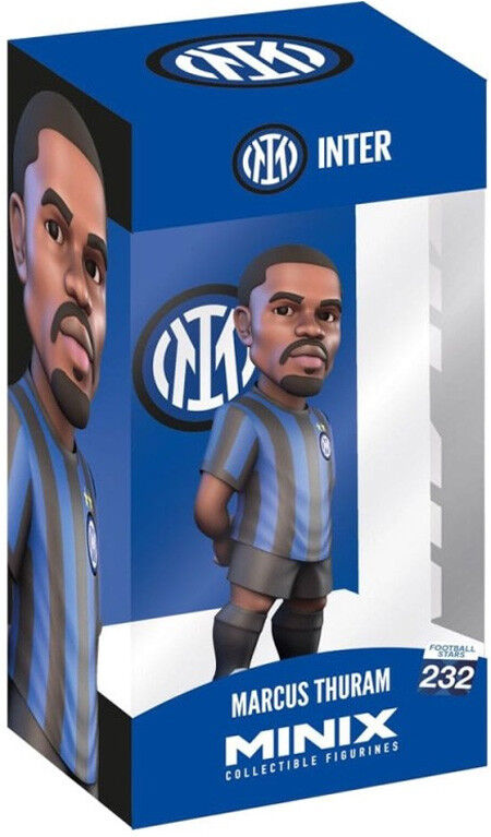 Figurine Minix Football Stars 12 cm 232 : Inter Milan, Marcus Thuram