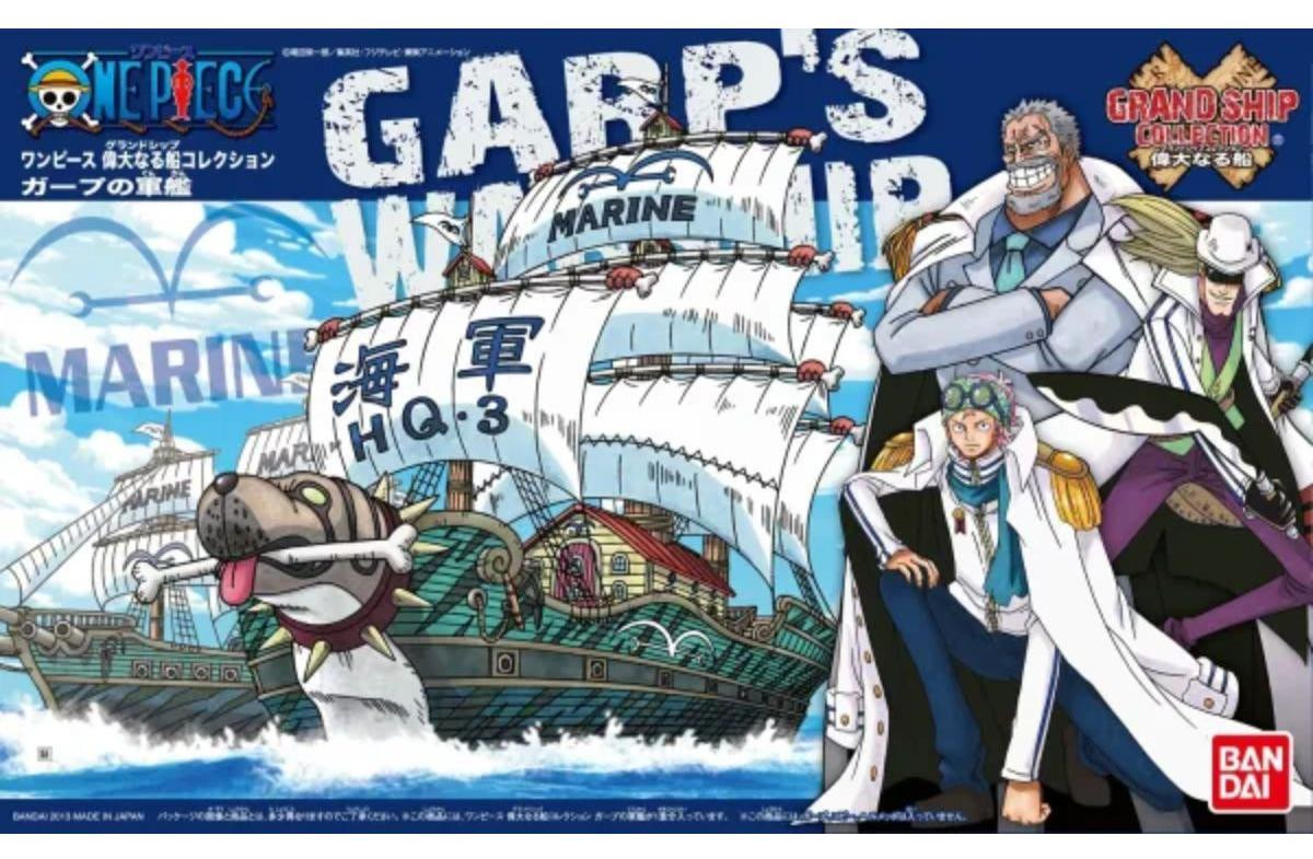 Bandai Grand Ship Collection Garp's oorlogsschip One Piece