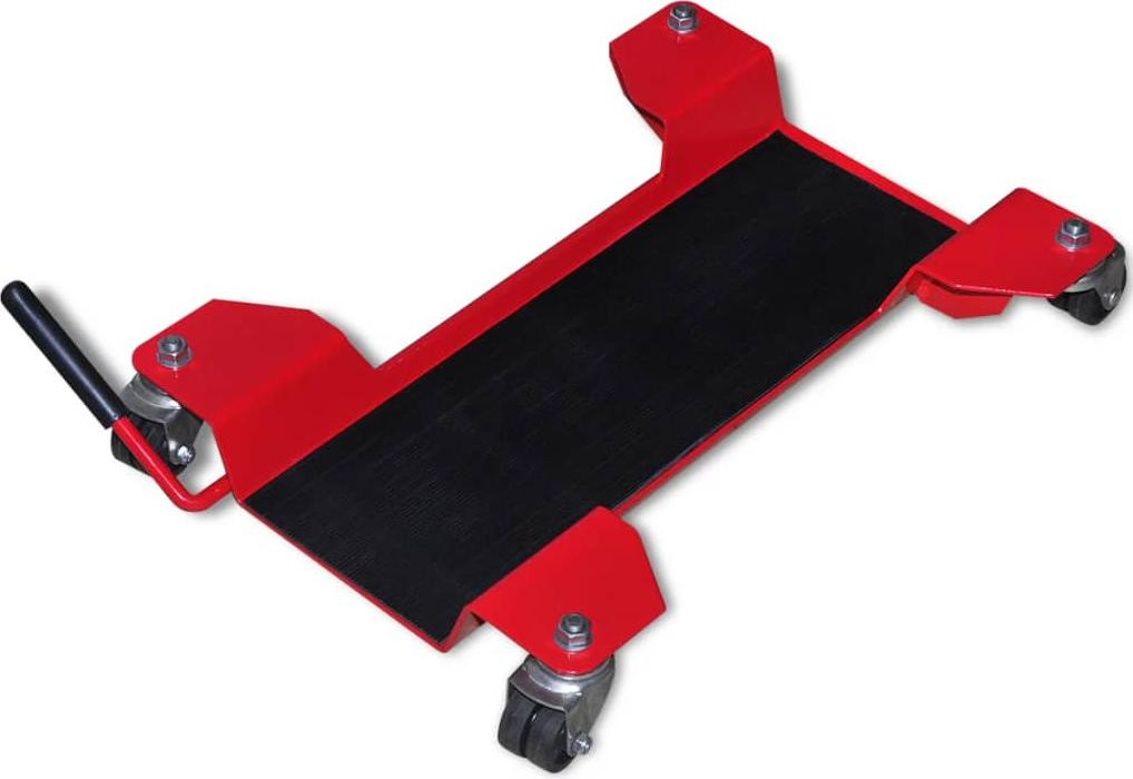 vidaXL Motorfiets-manoeuvreerhulp, rood