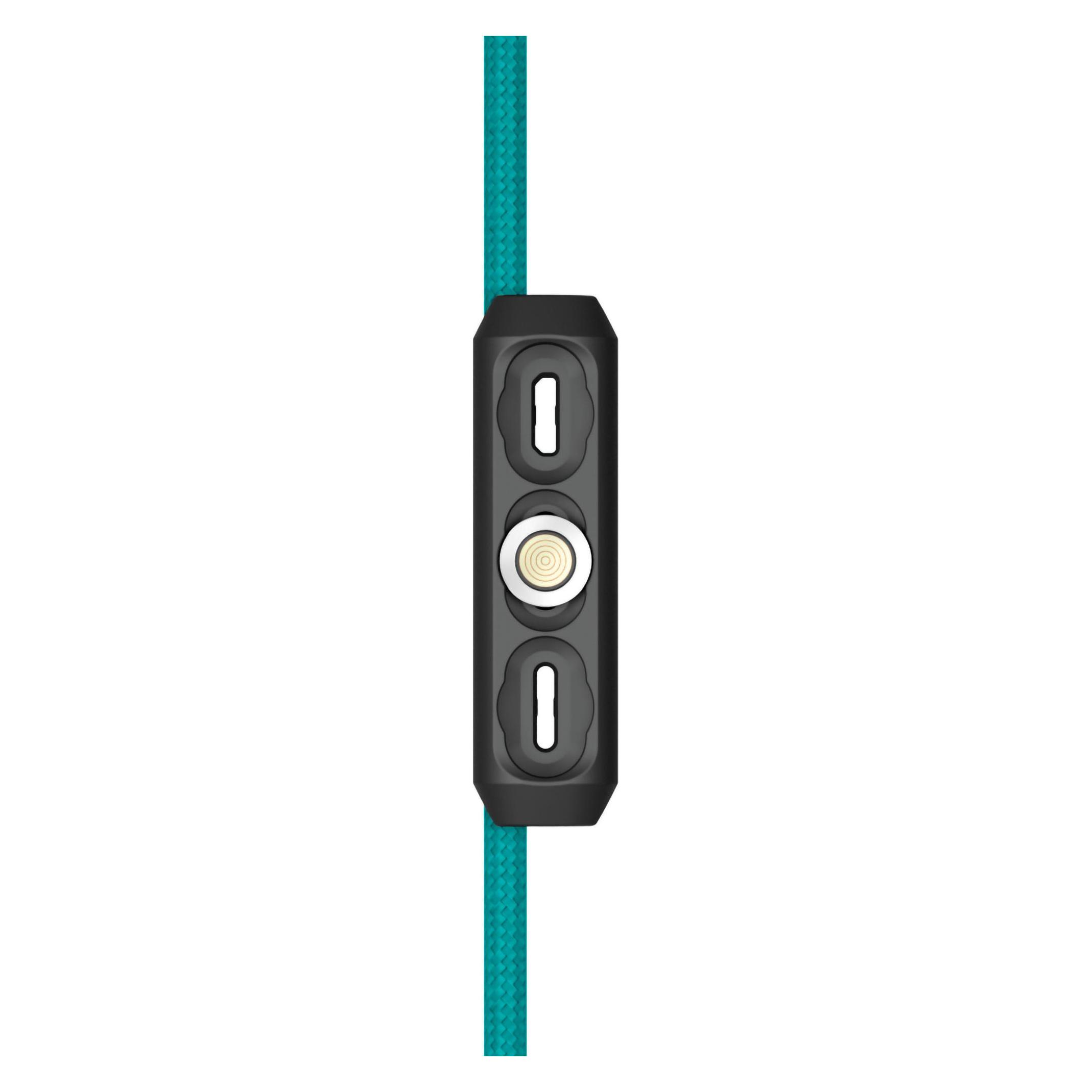 RealPower Magnetic cable 3 Amp,2m,grün mit Adaptern (2 m) (439645)