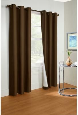 ThermaLogic Prelude Grommet Insulated Solid Curtain Panel