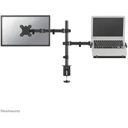Neomounts FPMA-D550NOTEBOOK Monitorarm mit Laptop-Halterung 10-32"