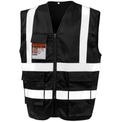 Result Sicherheitsweste mit Reißverschluss R477X black XL