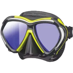 Tusa Tauchmaske Paragon - Schwarz Gelb