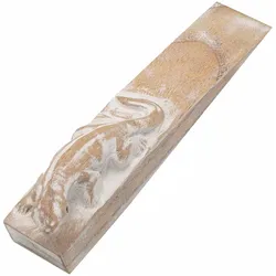 Hand carved Doorstop - Gecko
