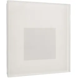 Deko-Light Zubehör für LED Wand-Einbauleuchte ALWAID 2 - Abdeckung ECKIG „Milchig“, diffuses Seitenlicht, weiß D-930480