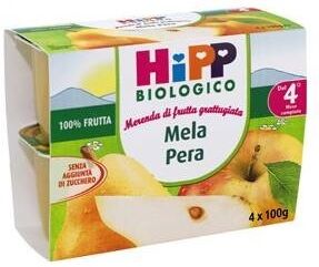 Hipp Bio Frutta Grattuggiata 4 X 100 G
