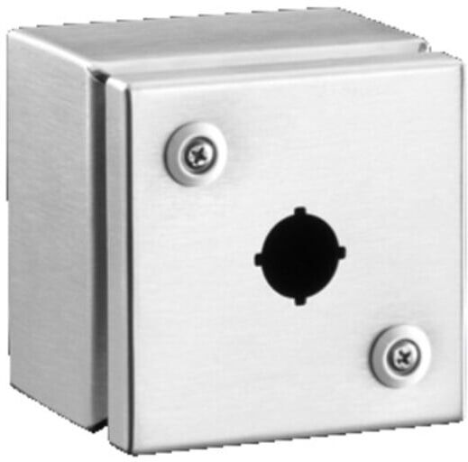 Rittal Boîtier poussoir inox IP66, pour 4 poussoirs d=22,5 SM 2384.040 (2384040)