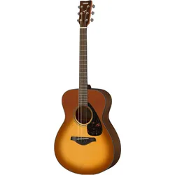 Yamaha Westerngitarre FS800 – Sandburst (Akustik Gitarre, Fichte, Harnstoff, Nato, Okoume, Rosenholz, Rosewood, Spruce, Walnut), Gitarre, Braun