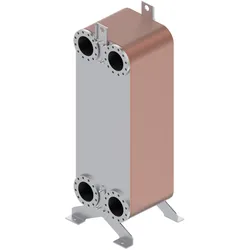 Danfoss Wärmeübertrager XB71H-1, 25 bar Plattenanzahl: 90, Lot Kupfer