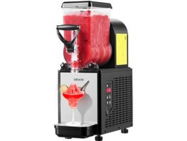 VEVOR Slush-Eis-Maschine 6 L, Gewerbeliche Eismaschine mit Selbstreinigungsfunktion, Margarita-Maschine für Restaurants Bars und Partys, Slushy Machine Geeignet für Slush-Eis Margaritas Milchshakes