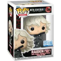 Funko POP! – Metal Gear Solid 2 – Raiden (Skull Suit) – Vinyl-Sammelfigur