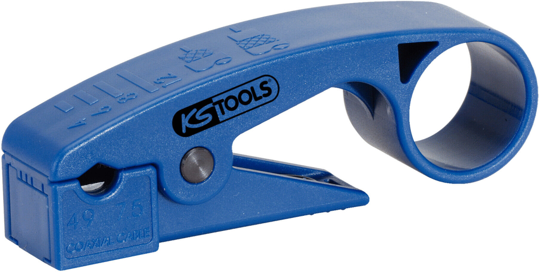 KS Tools Abisolierwerkzeug Koaxialkabel, 7,5mm (115.1243)