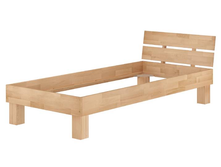 Tolles Buche Bett 90 x 200 cm für Jugendliche und Erwachsene