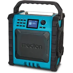 Medion Life P66896 (DAB+, FM, Bluetooth), Radio, Schwarz, Blau